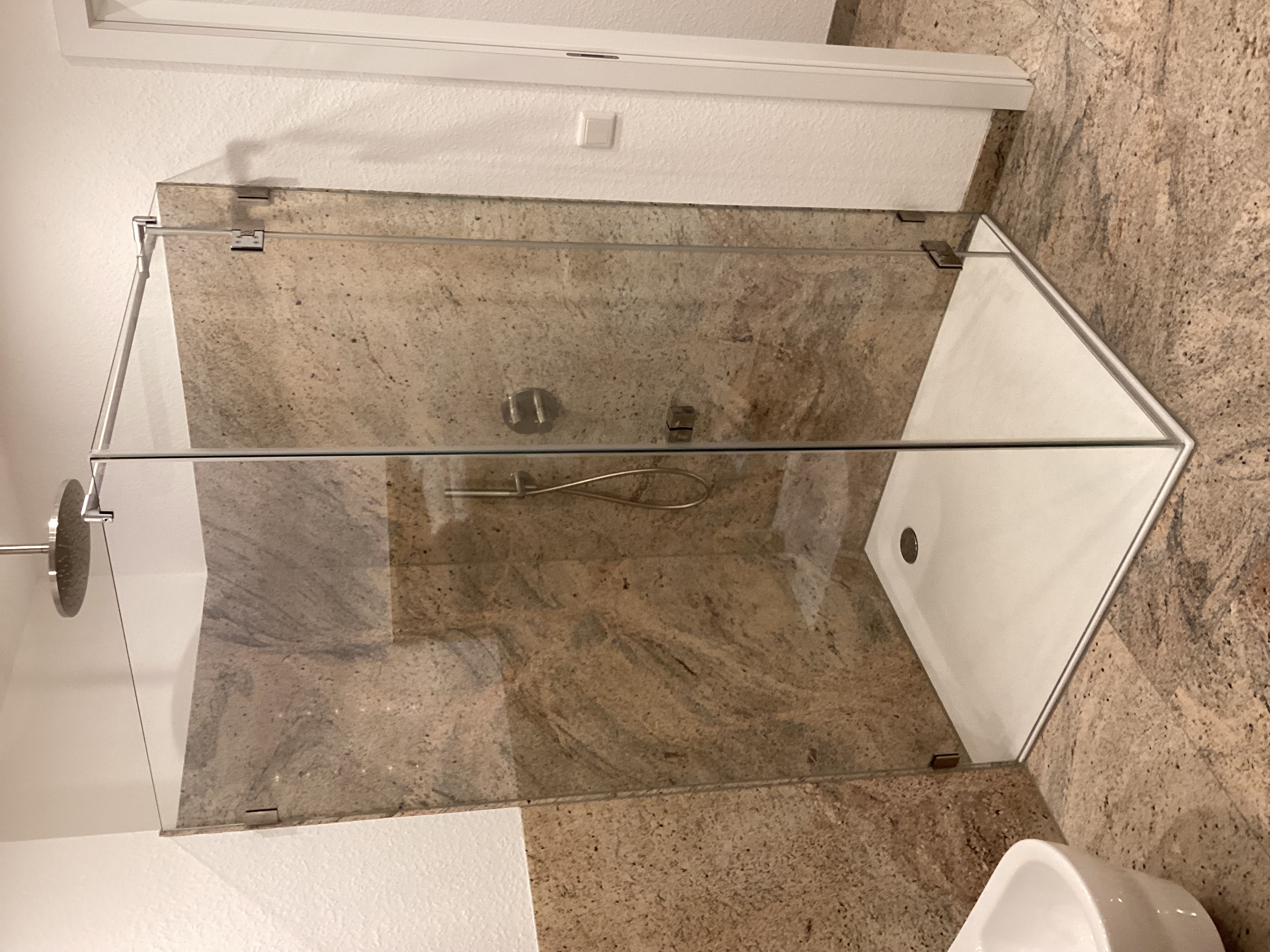 Glashaus Johansson – Dusche 3